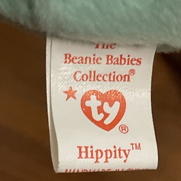 TY Lot of 6 1990s Retired Bunny Beanie Babies Floppity Hippie Nibbler Hippity - Picture 10 of 15